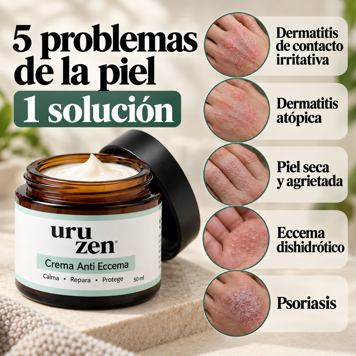 Calma la Picazón y la Resequedad de tu Piel